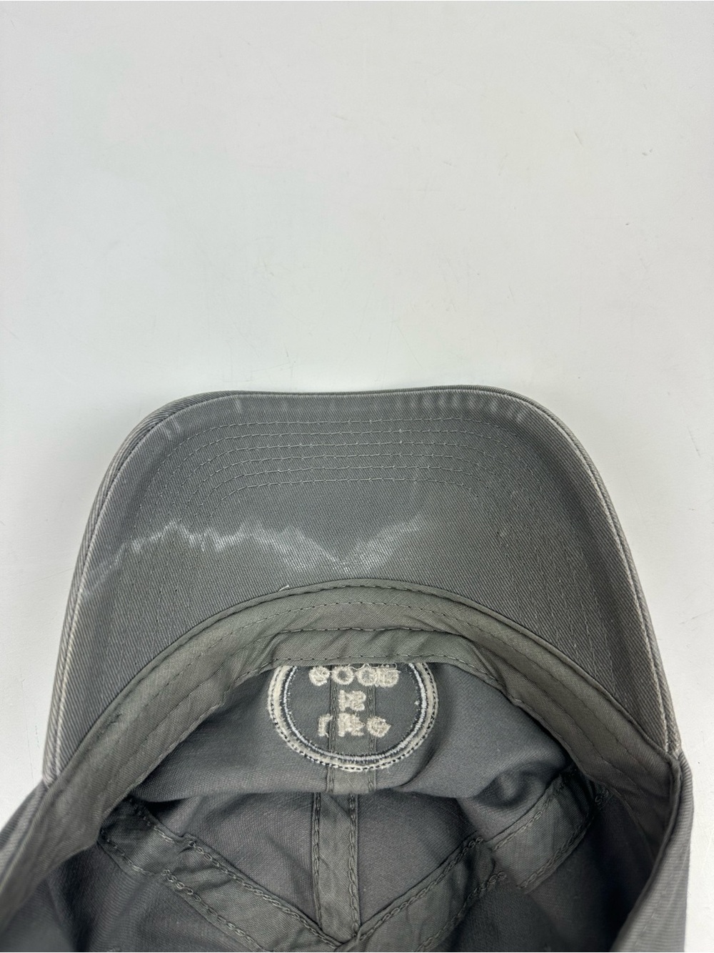 Life Is Good Gray Cotton Circle Logo Cap - Picture 8 of 10